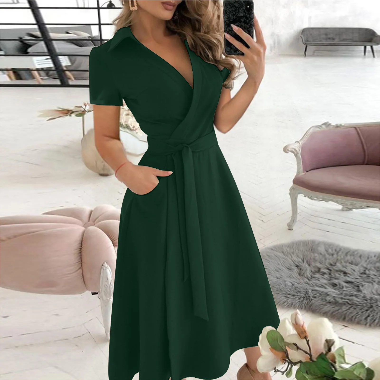 Spring  Summer Fashion Office  - Women'S Red Formal Wear 评论和价格