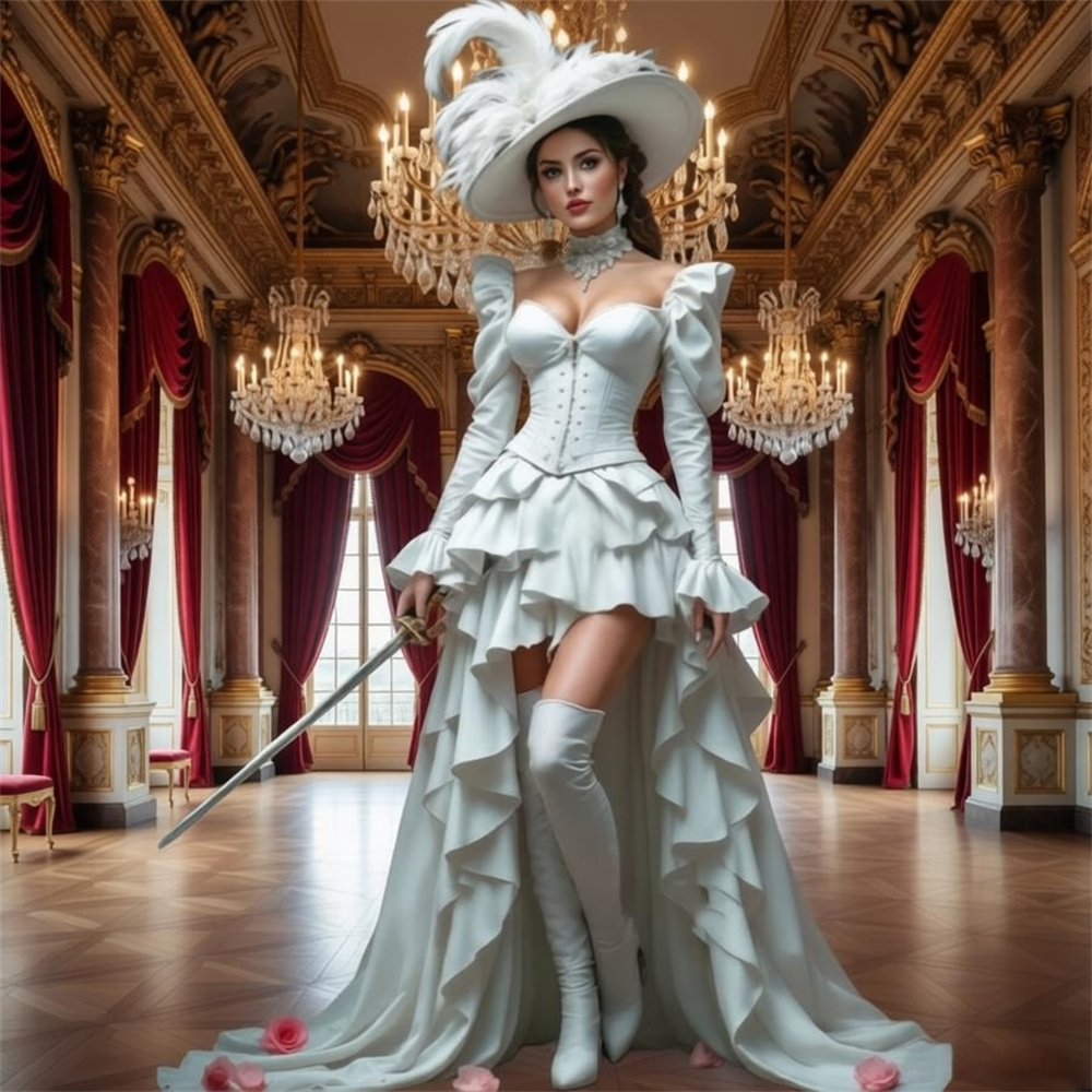 Elegant Medieval Vintage Steam - Evening Gown 评论和价格