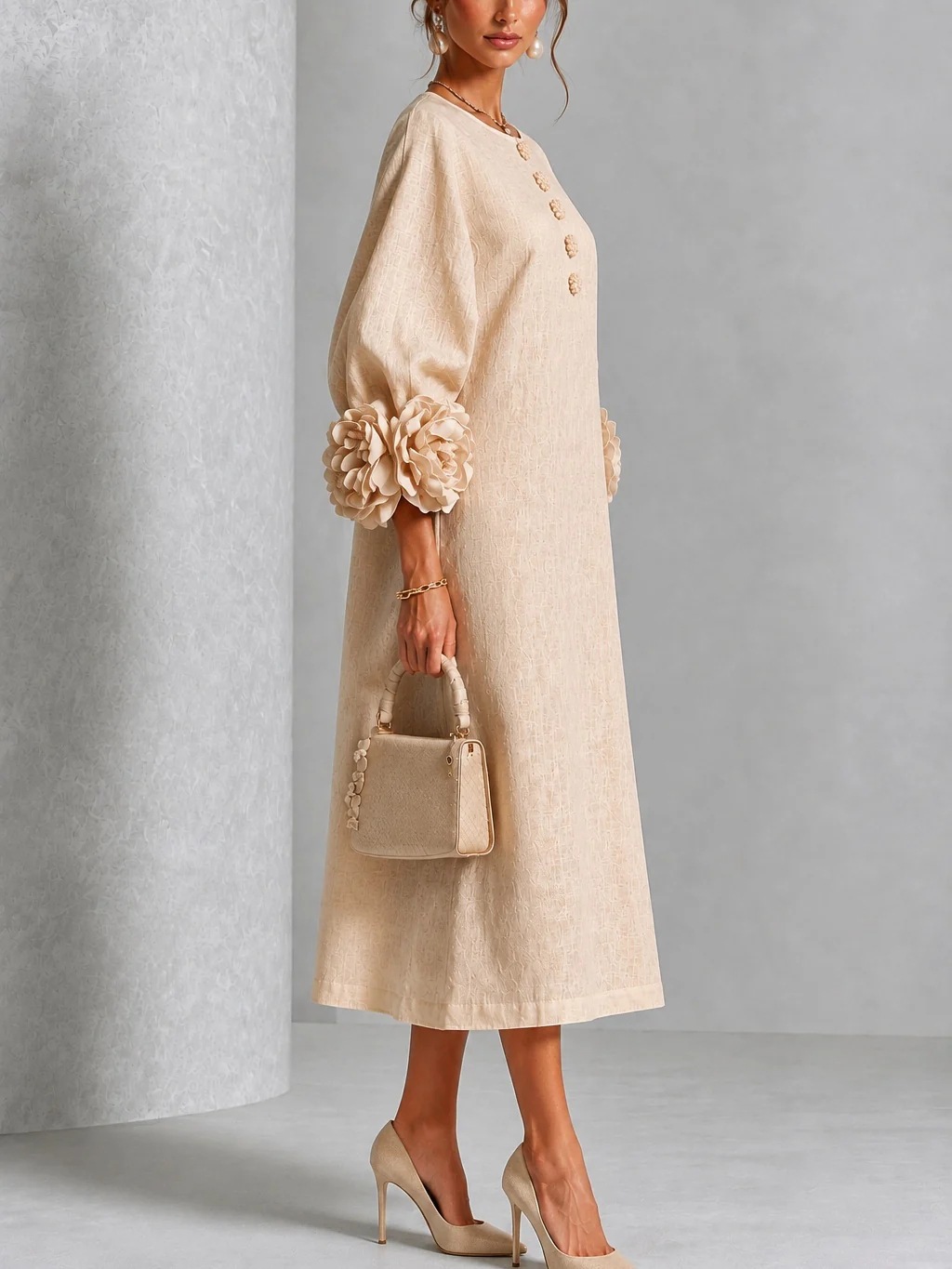 Customization Elegant Women Li - Midi Dress 评论和价格