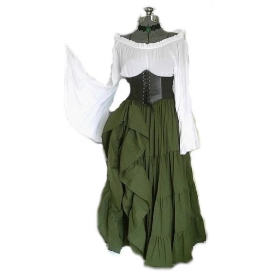 High Waist Long Sleeve Dress C - Midi Dress 评论和价格