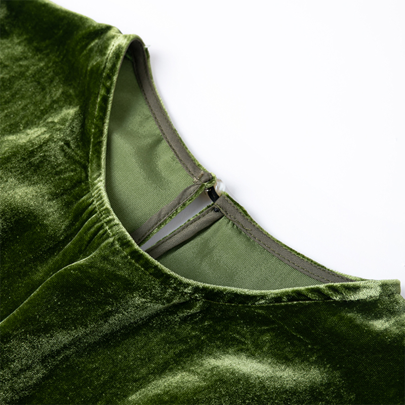 Women Silk Velvet Blouse 100%  - Silk Blouse 评论和价格