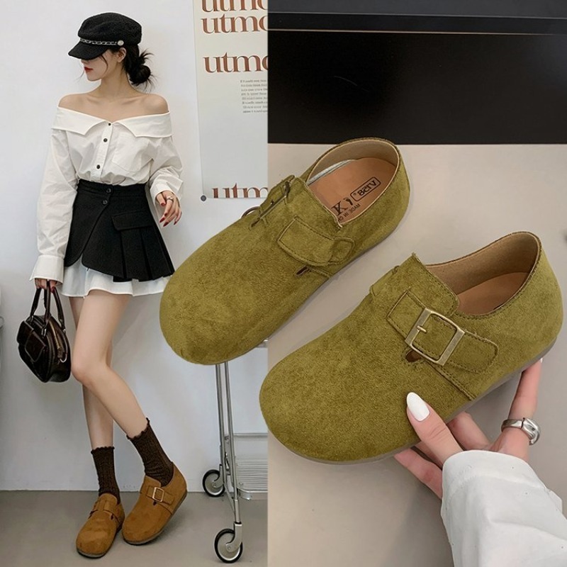Women Suede Closed Back Birken - Womens Heels 评论和价格