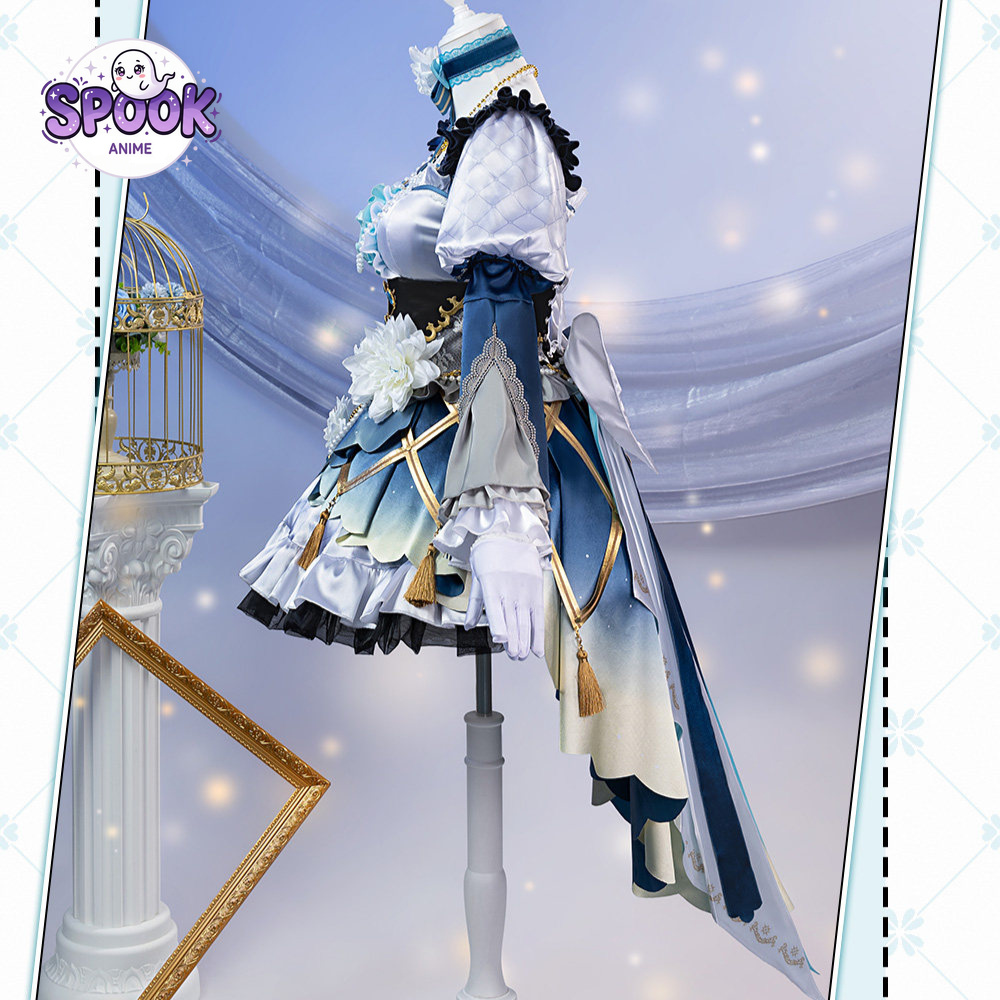 Blue White Lolita Dress Sayo H - Evening Gown 评论和价格
